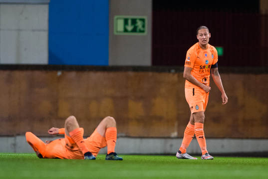 AFC Eskilstunas Felix Michel deppar