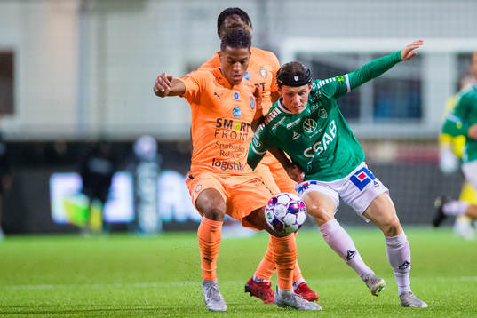 AFC Eskilstunas Mikael Marques de Pombal Vivar och Brages