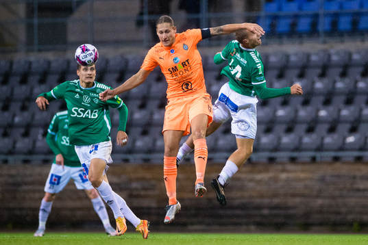 AFC Eskilstunas Felix Michel och Brages Jacob Stensson