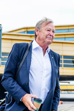 Head coach Åge Hareide of Malmö FF