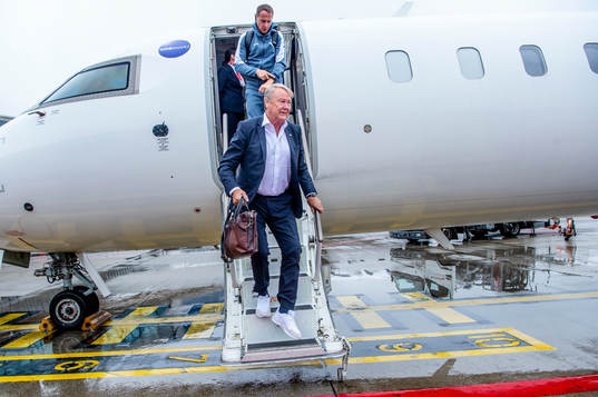 Head coach Åge Hareide of Malmö FF