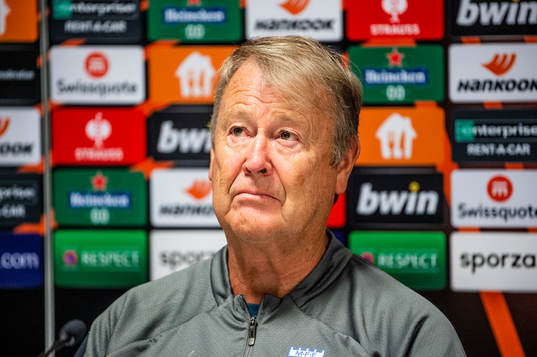 Head coach Åge Hareide