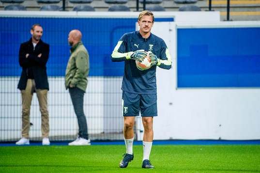 Goalkeeper Johan Dahlin