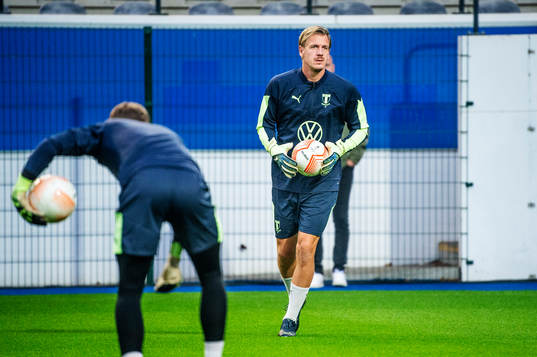Goalkeeper Johan Dahlin