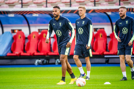 Isaac Kiese Thelin, Sören Rieks and Lasse Nielsen