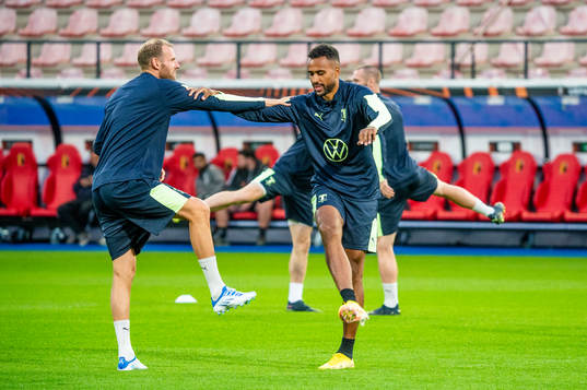 Ola Toivonen and Isaac Kiese Thelin