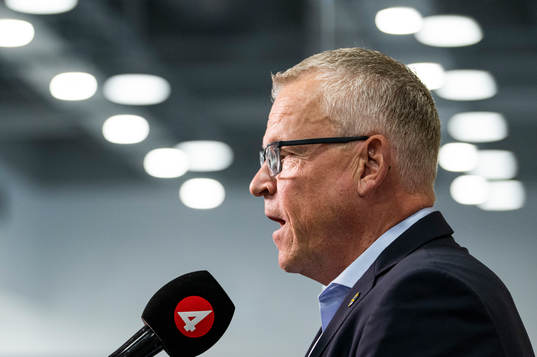 Head coach Janne Andersson of the Swedish national football