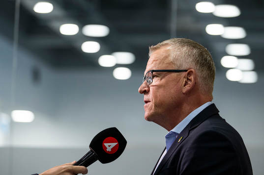 Head coach Janne Andersson of the Swedish national football