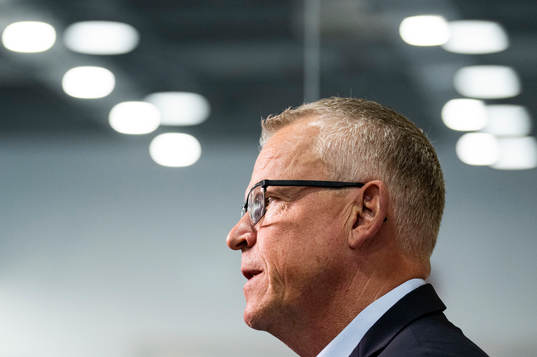 Head coach Janne Andersson of the Swedish national football