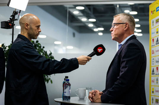 Head coach Janne Andersson of the Swedish national football