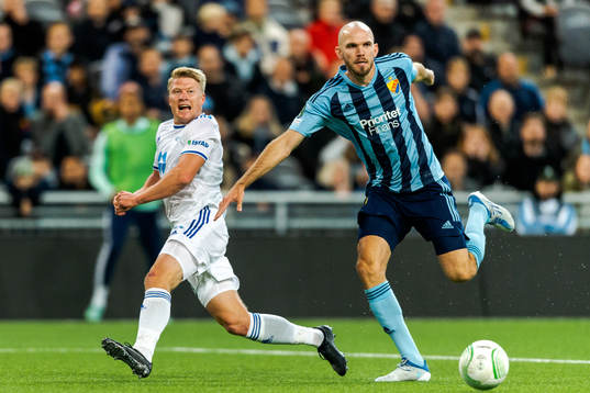 Kristian Eriksen of Molde and Marcus Danielson of