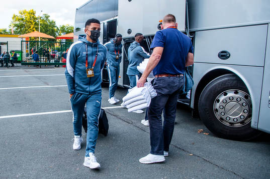 Romain Gall of Malmö FF arrives