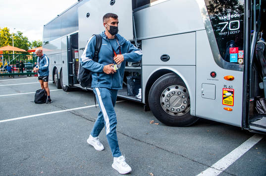 Felix Beijmo of Malmö FF arrives