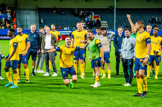 Siebe Van Der Heyden and the team of Royale Union