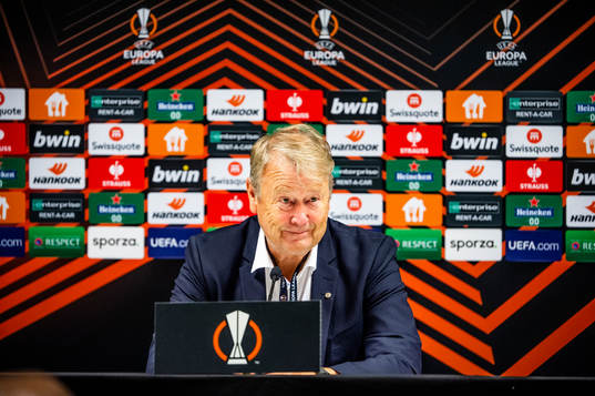 Head coach Åge Hareide of Malmö FF