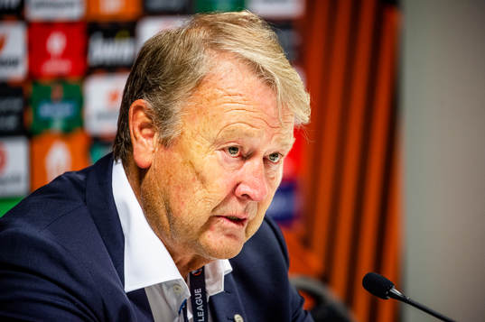 Head coach Åge Hareide of Malmö FF