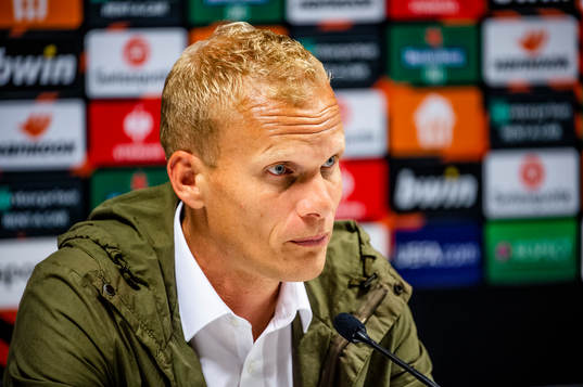 Head coach Karel Geraerts of Royale Union Saint-Gilloise