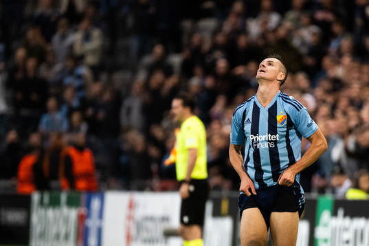 Haris Radetinac of Djurgården reacts