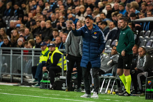 Head coach Kim Bergstrand of Djurgården