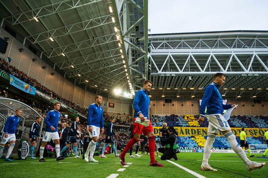 Players of Molde step