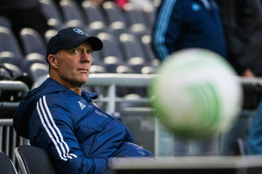 Head coach Kim Bergstrand of Djurgården