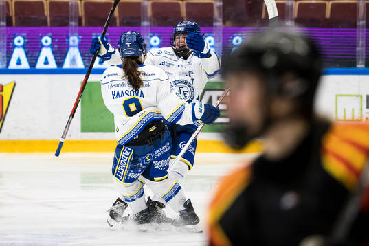 Leksands Hanna Sköld jubel