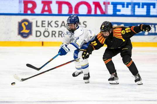 Leksands Nathalie Lidman och Brynäs Felizia Wikner