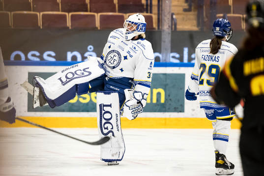 Leksands målvakt Amanda Johansson