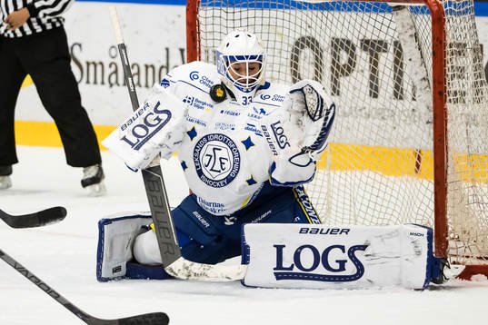 Leksands målvakt Amanda Johansson