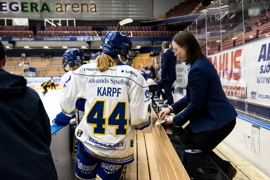 Leksands tränare Jordan Colliton