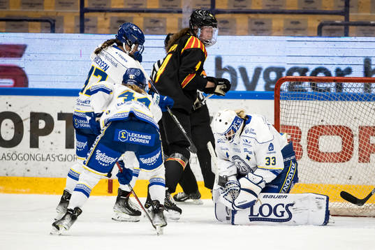 Leksands målvakt Amanda Johansson
