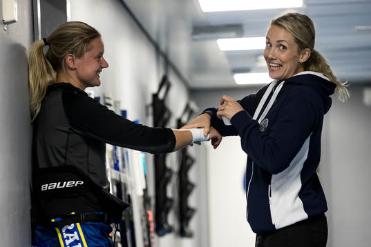 Leksands fysioterapeut fystränare Christin Hero och