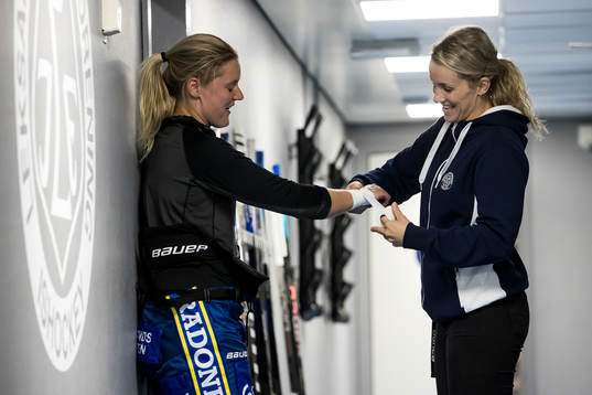 Leksands fysioterapeut fystränare Christin Hero och