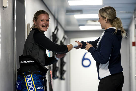 Leksands fysioterapeut fystränare Christin Hero och