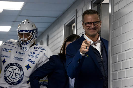 Leksands assisterande tränare Hans Lodin