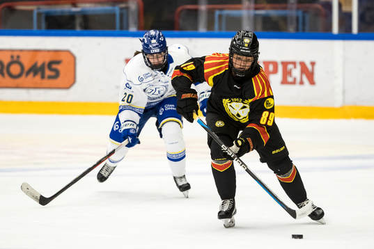 Brynäs Stella Lindell och Leksands Lisa Östrup