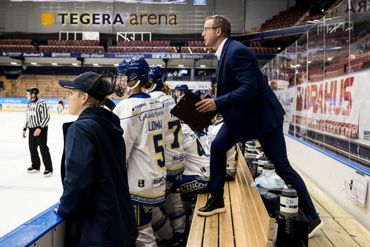 Leksands assisterande tränare Hans Lodin