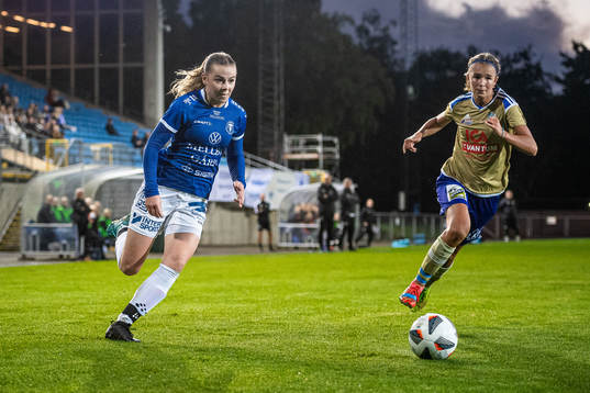 Trelleborgs Alice Egnér och Södra Sandbys Thelma Persson