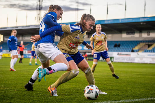 Trelleborgs Alice Egnér och Södra Sandbys Rebecka Persson