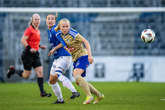 Trelleborgs Tilde Olsson och Södra Sandbys Ida Garmfors