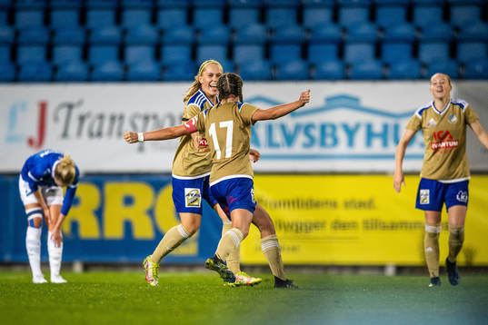 Södra Sandbys Agnes Mårtensson och Erica Persson Welin