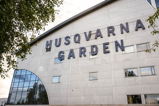 Exteriör av Husqvarna Garden