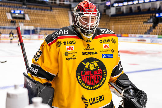 Luleås Målvakt Sara Grahn