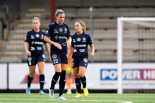 FC Rosengårds Olivia Schough deppar
