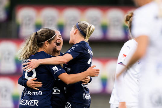 FC Rosengårds Ria Noora Minerva Öling jublar med