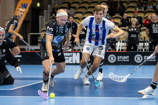 Helsingborgs Fredi Petersson och Dalens Pär Forsman