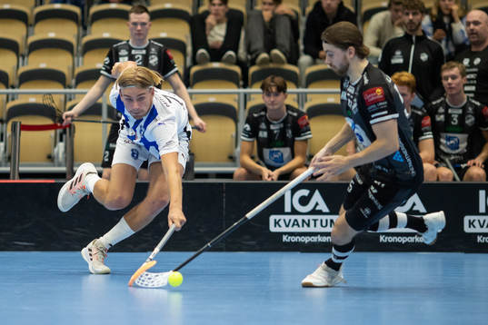Helsingborgs Linus Malmström och Dalens Viktor Nystedt
