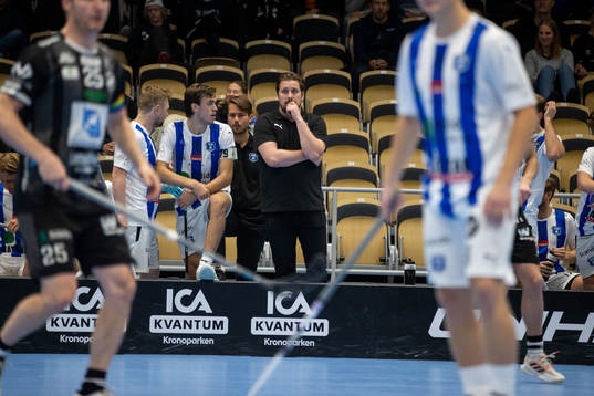 Helsingborgs tränare Carl Lindström