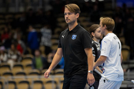Helsingborgs Huvudtränare Emil Lindström