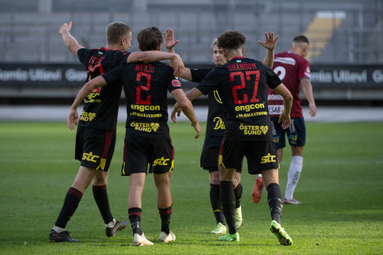 Östersunds Ludvig Fritzson, Cesar Weilid , Henrik Bellman